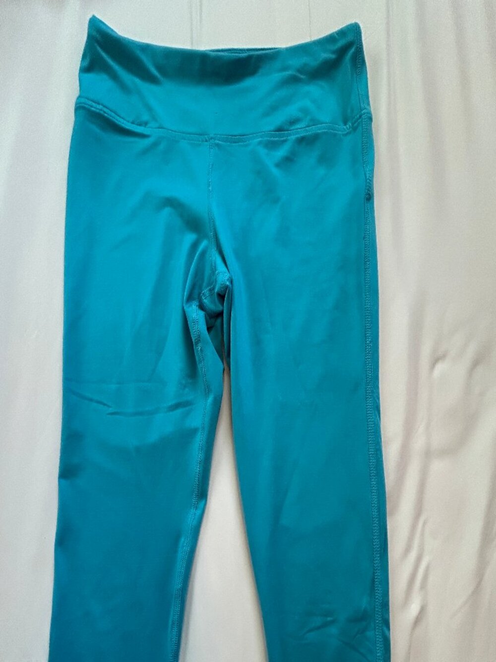 Reebok Women's Teal Blue Stretch Workout Pants - Size M